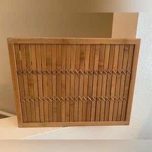 Magnus. Bamboo Magazine Rack.